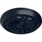 Ekena Millwork Olivia Ceiling Medallion (Fits Canopies up to 2 1/8"), 7 7/8"OD x 1 1/8"P, Midnight Dream CM07OLMDF - alternate 3